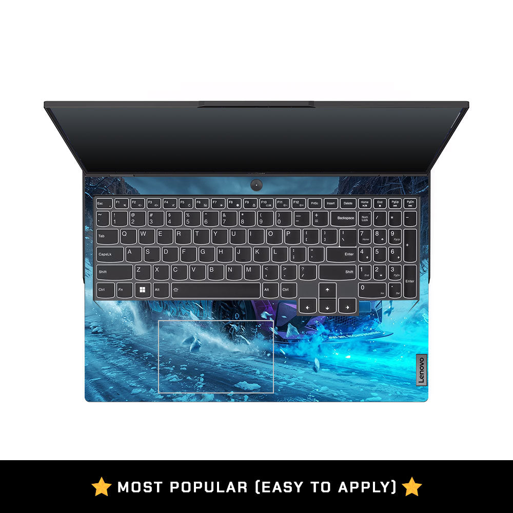Neon Drift Car Lenovo Legion 5 Pro 16IRX8 and 16IRX9 Laptop Skin