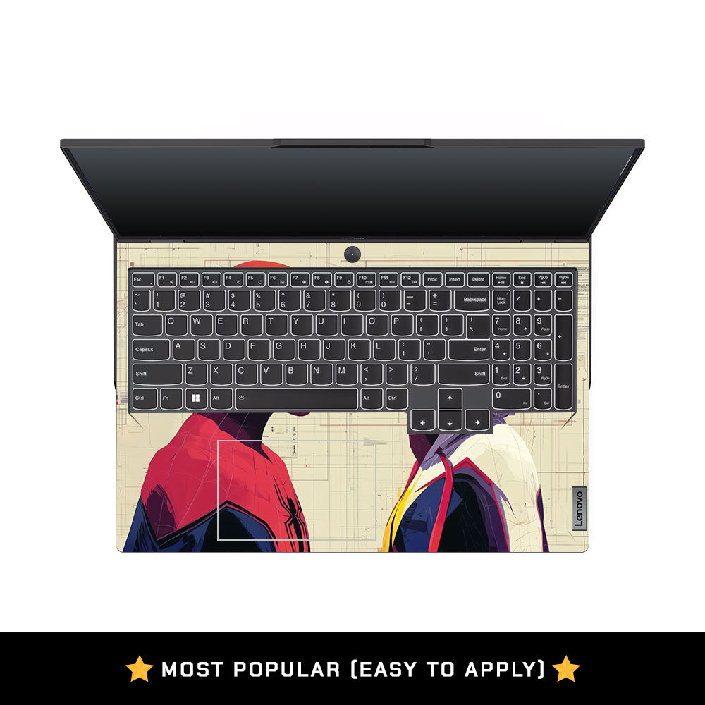 Spider Man X Spider Gwen Lenovo Legion 5 Pro 16IRX8 and 16IRX9 Laptop Skin