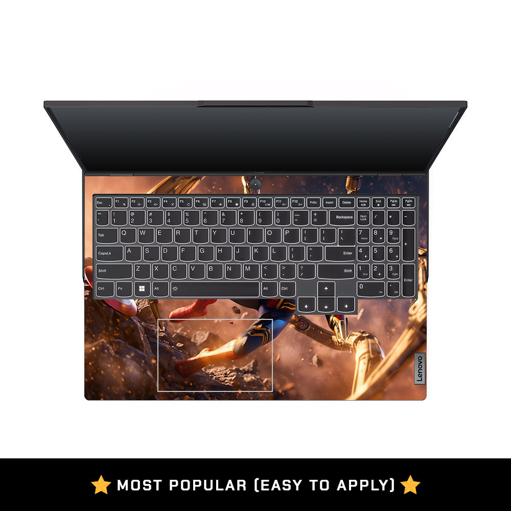 Spider Man Mech Arms Lenovo Legion 5 Pro 16IRX8 and 16IRX9 Laptop Skin