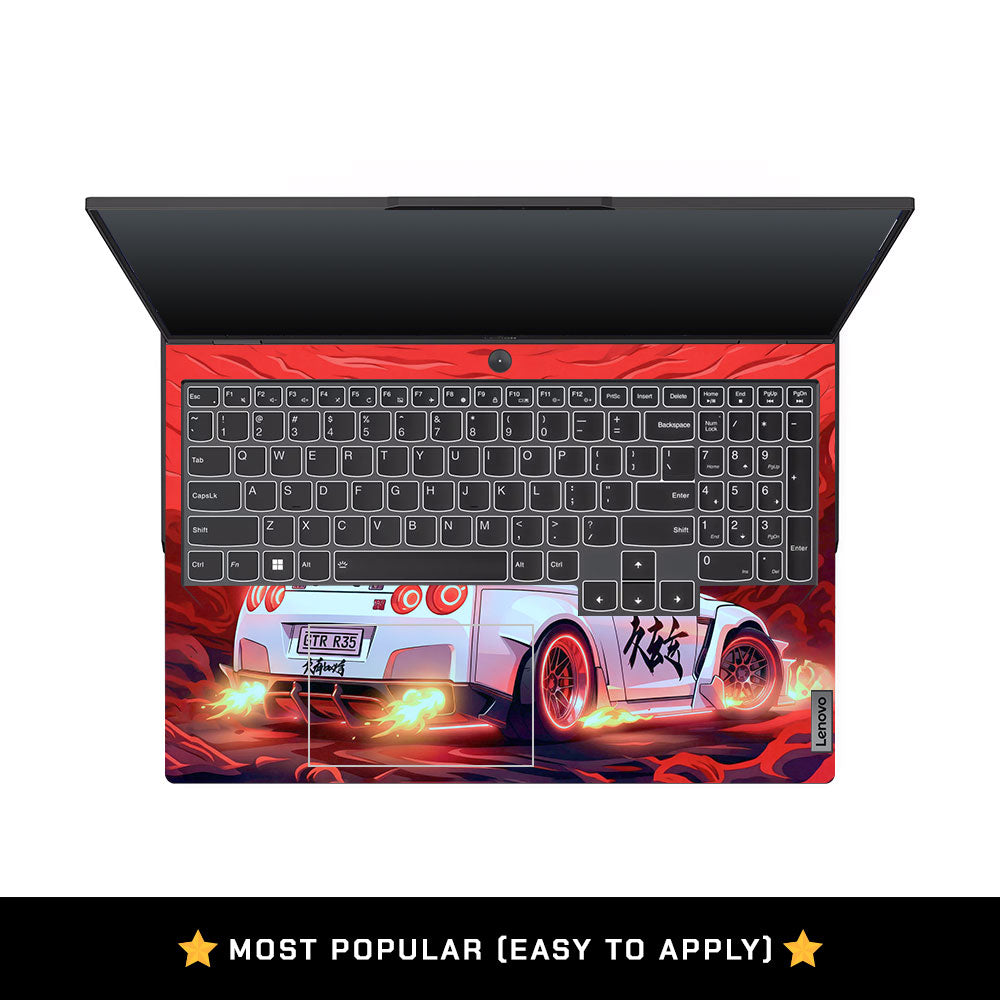 Nissan GTR Turbo Performance Edition Lenovo Legion 5 Pro 16IRX8 and 16IRX9 Laptop Skin