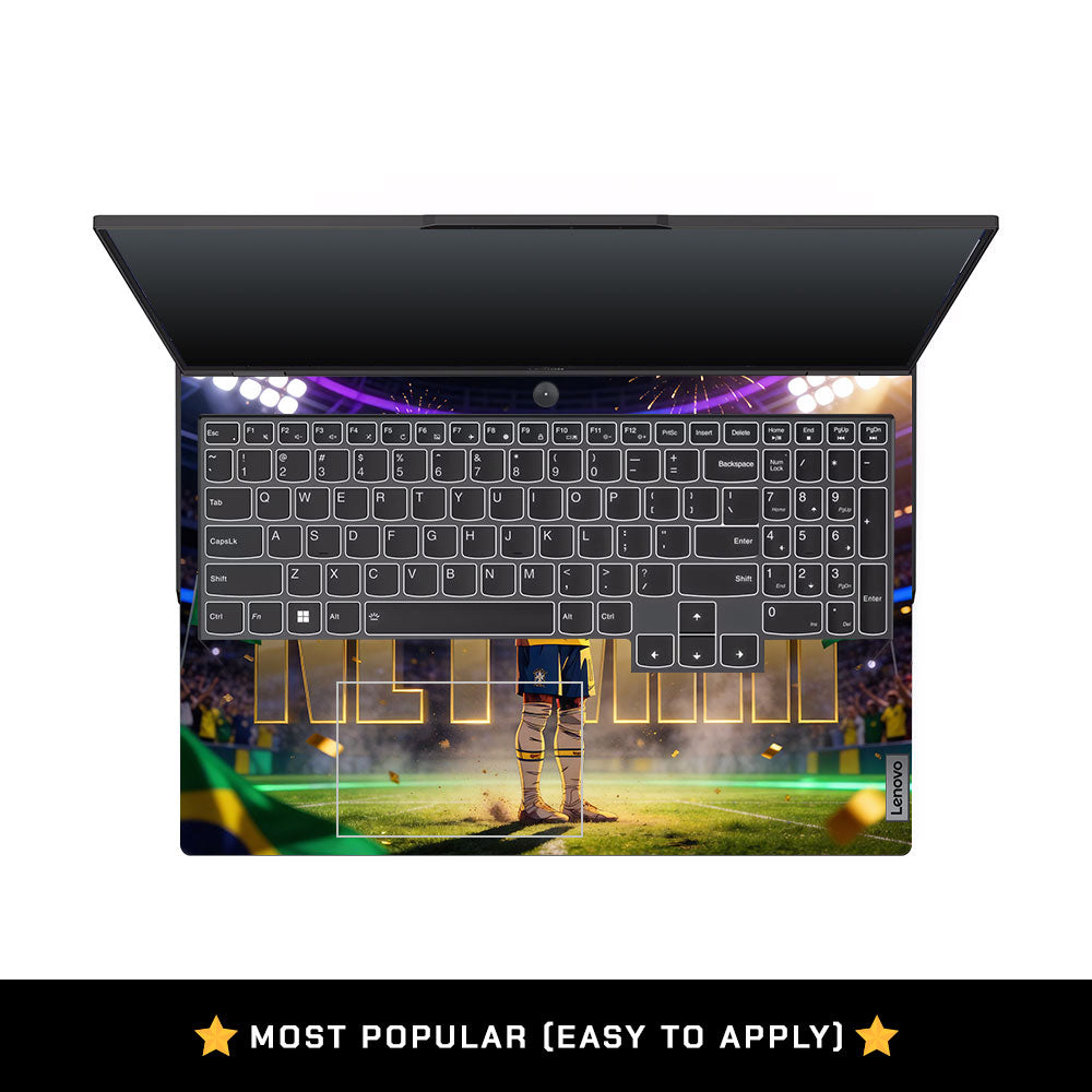 Golden Flair Aura Lenovo Legion 5 Pro 16IRX8 and 16IRX9 Laptop Skin