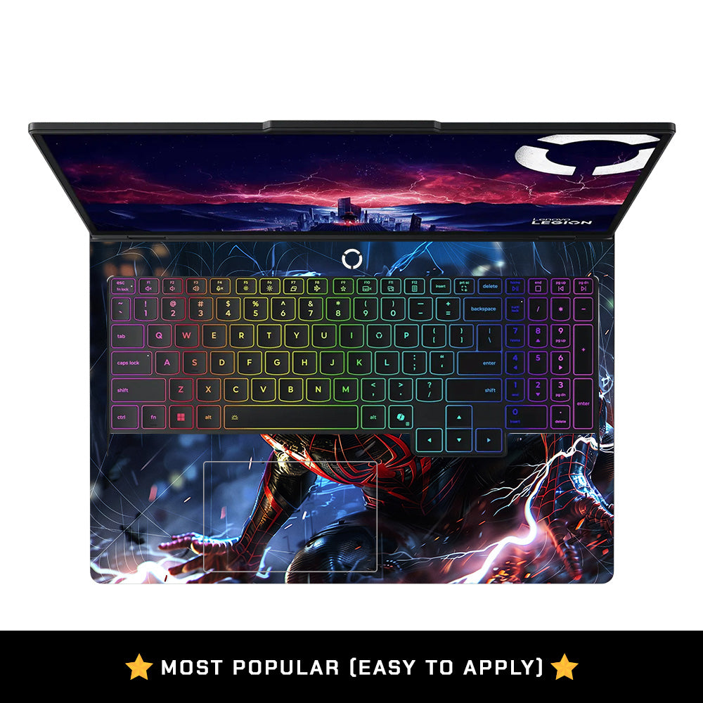 Neon Web Hero Lenovo Legion Pro 5 16ADR10 Laptop Skin