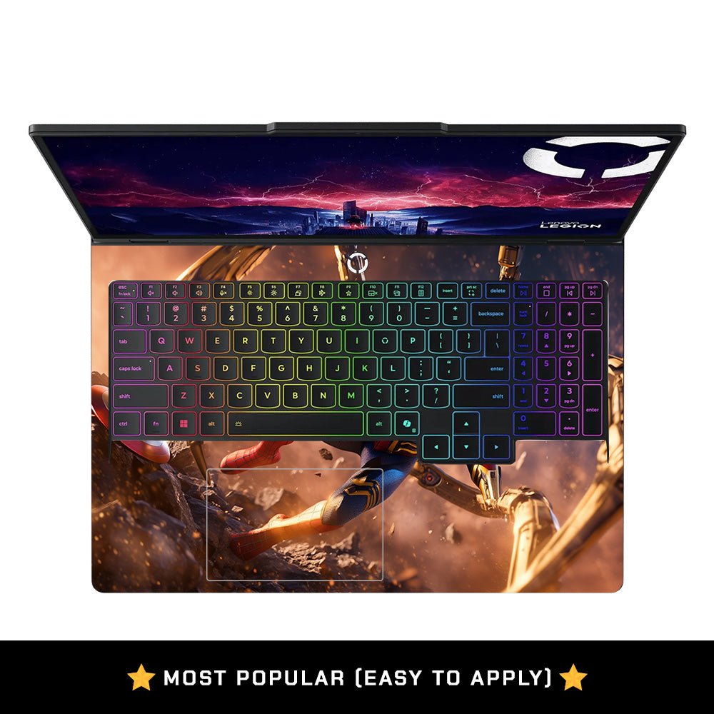 Cyber Web Hero Lenovo Legion Pro 5 16ADR10 Laptop Skin