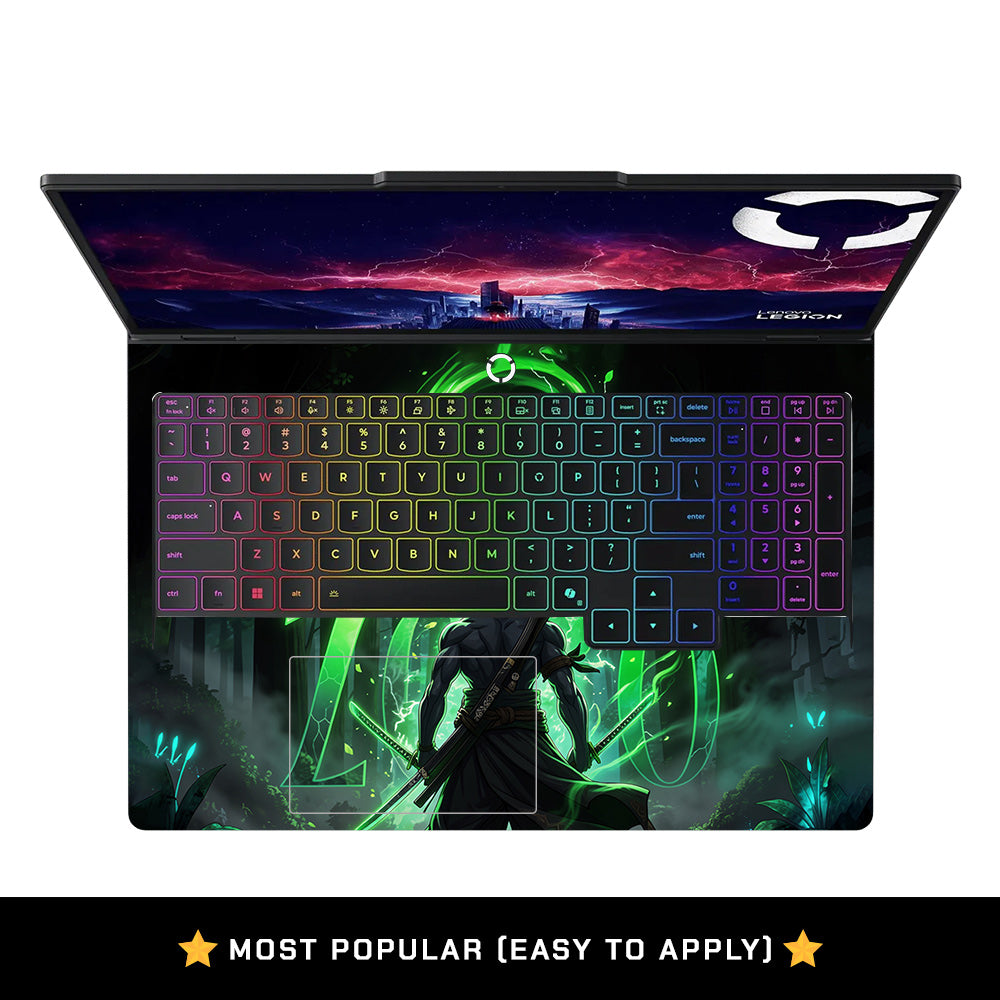 Emerald Blade Warrior Lenovo Legion Pro 5 16ADR10 Laptop Skin