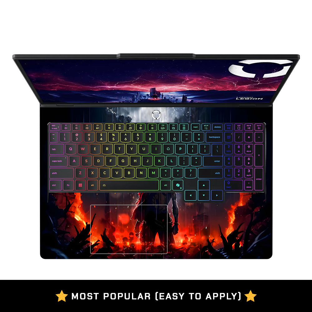 Red Anime Pirate Lenovo Legion Pro 5 16AFR10 Laptop Skin