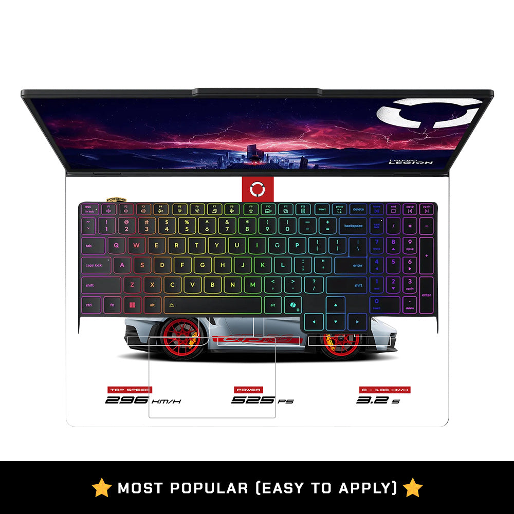 Track Racing Machine Lenovo Legion Pro 5 16AFR10 Laptop Skin