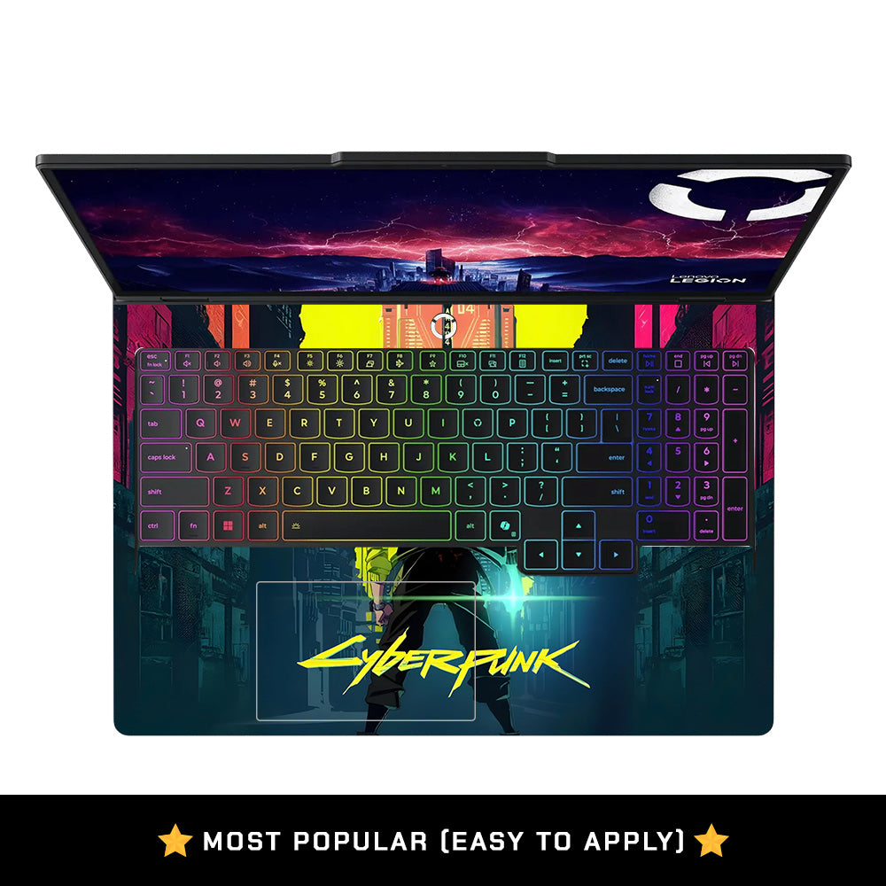 Cyberpunk Uprising Lenovo Legion Pro 5 16AFR10 Laptop Skin