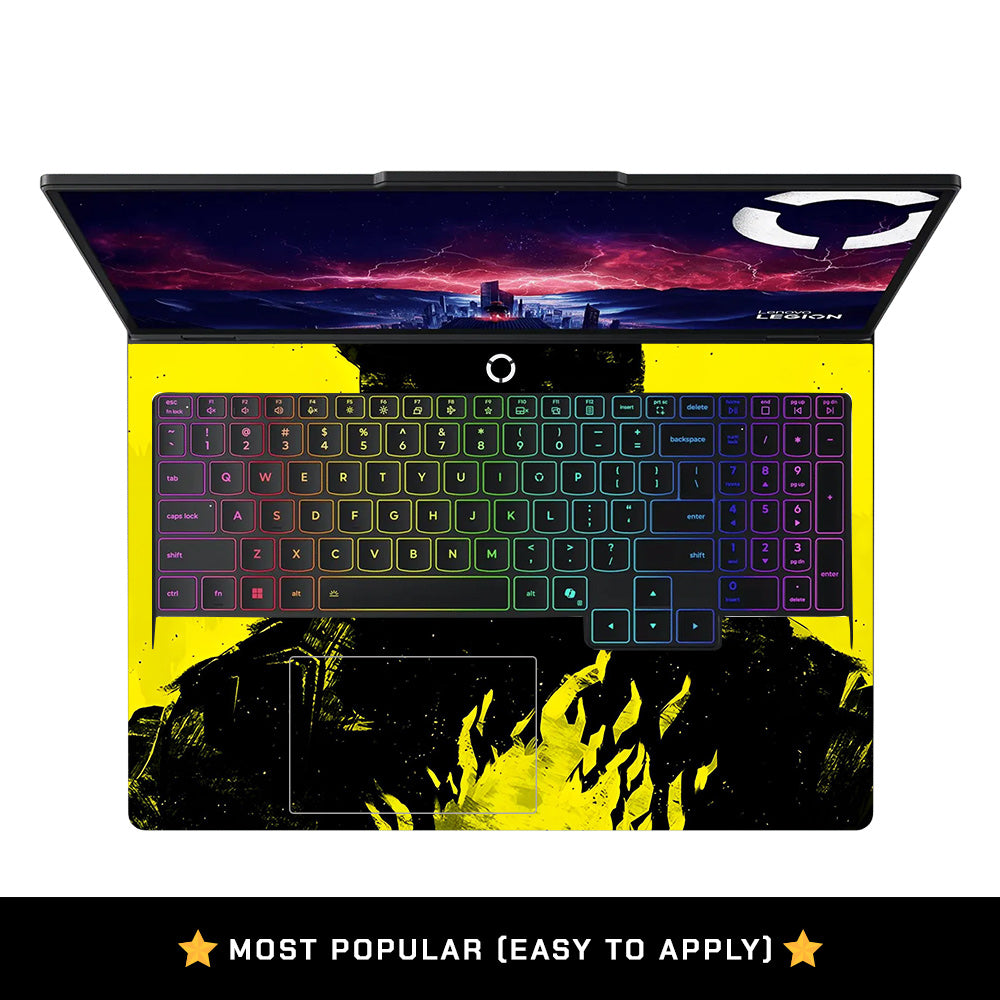 Backlit SAMURAI Jacket Lenovo Legion Pro 5 16AFR10 Laptop Skin