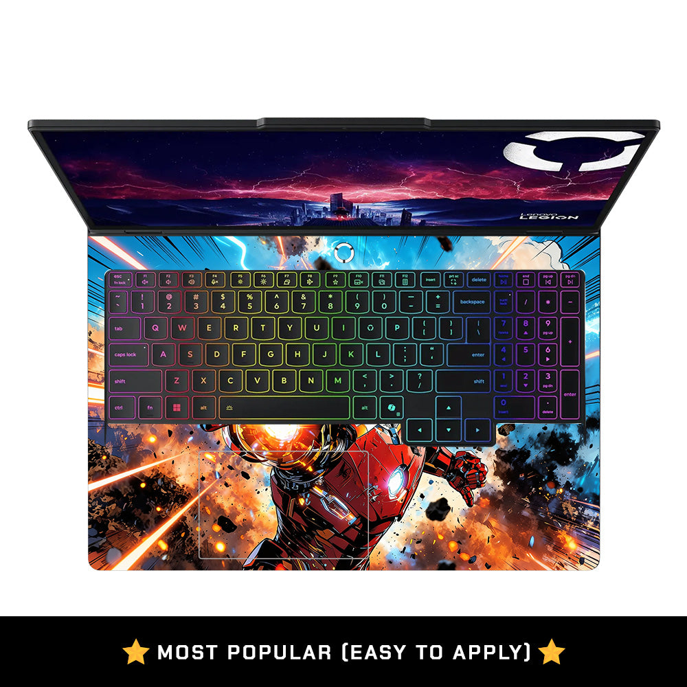 Iron Impact The Arc Reactor Lenovo Legion Pro 5 16AFR10 Laptop Skin