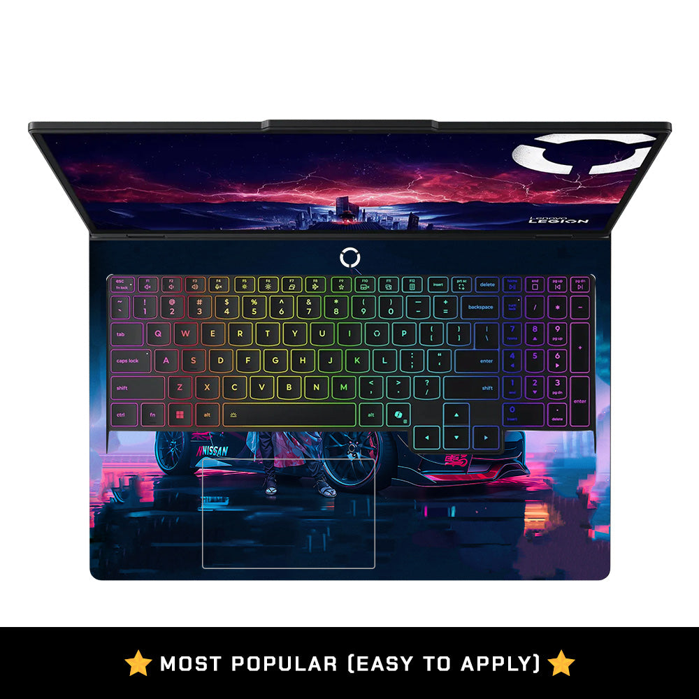 Neon Anime Racer Lenovo Legion Pro 5 16AFR10 Laptop Skin