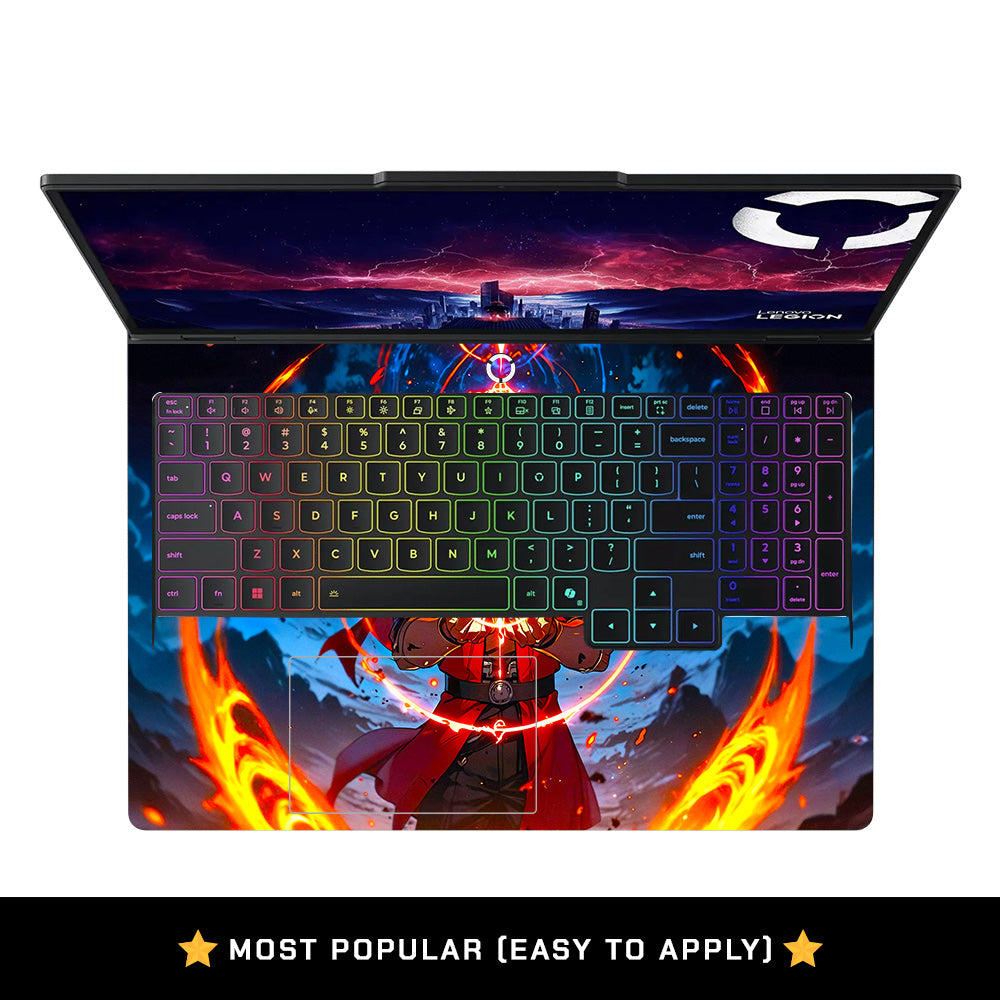 Anime Alchemist Warrior Lenovo Legion Pro 5 16AFR10 Laptop Skin