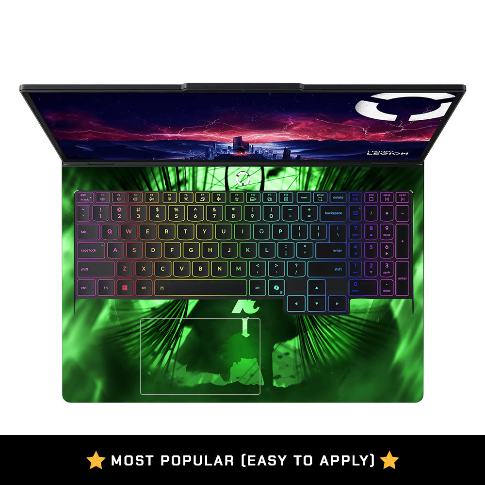 Loki's Green Aura Lenovo Legion Pro 5 16AFR10 Laptop Skin