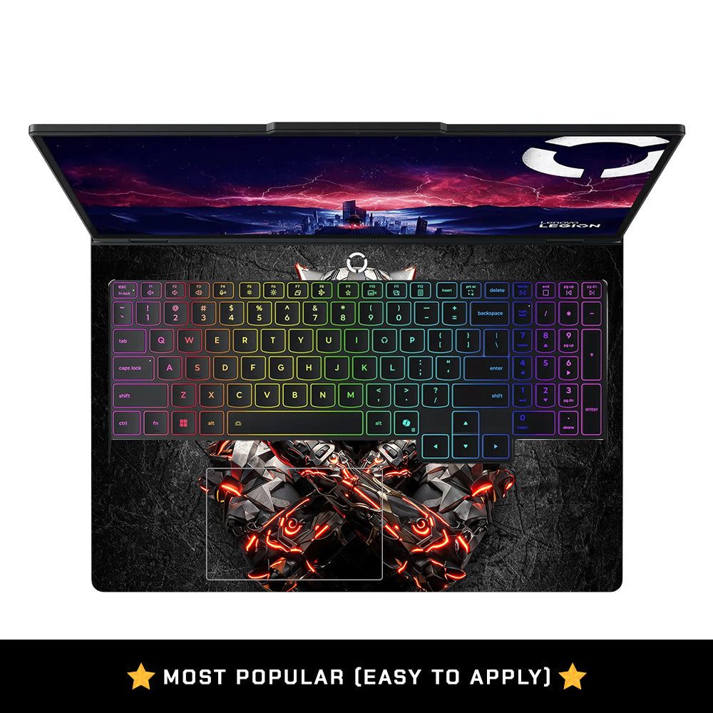 Glowing Feline Hero Lenovo Legion Pro 5 16AFR10 Laptop Skin