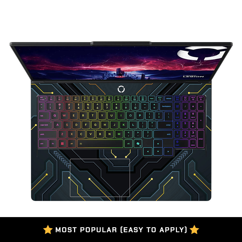 Futuristic Techno Lenovo Legion Pro 5 16IAX10 Laptop Skin