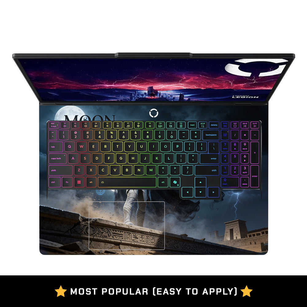 White Moon Vigilante Lenovo Legion Pro 5 16IAX10 Laptop Skin