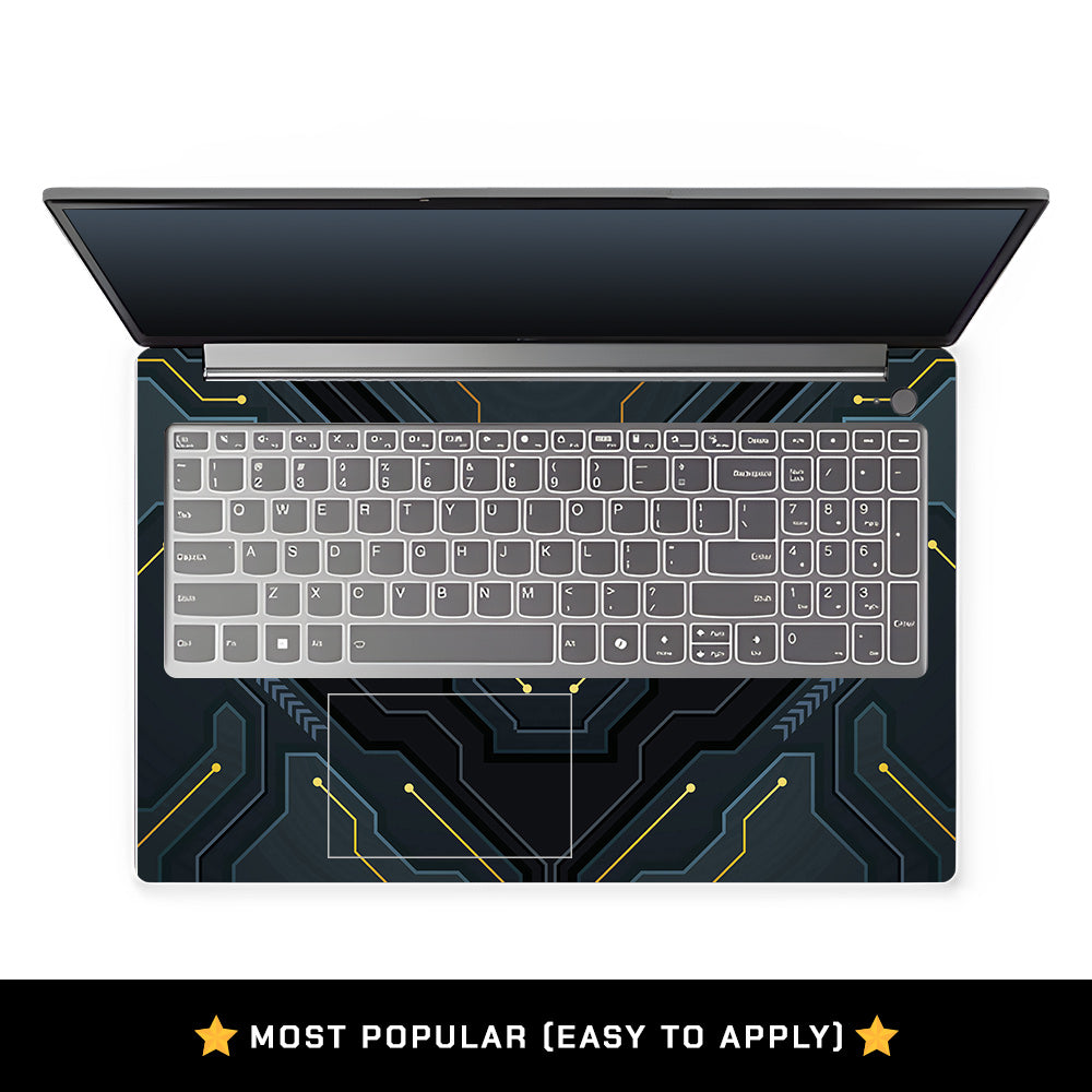 Futuristic Techno Lenovo LOQ Essential 15IAX9E Laptop Skin