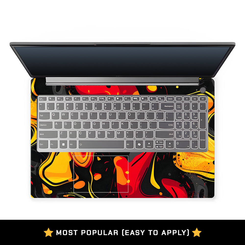 Lava Burst Lenovo LOQ Essential 15IAX9E Laptop Skin