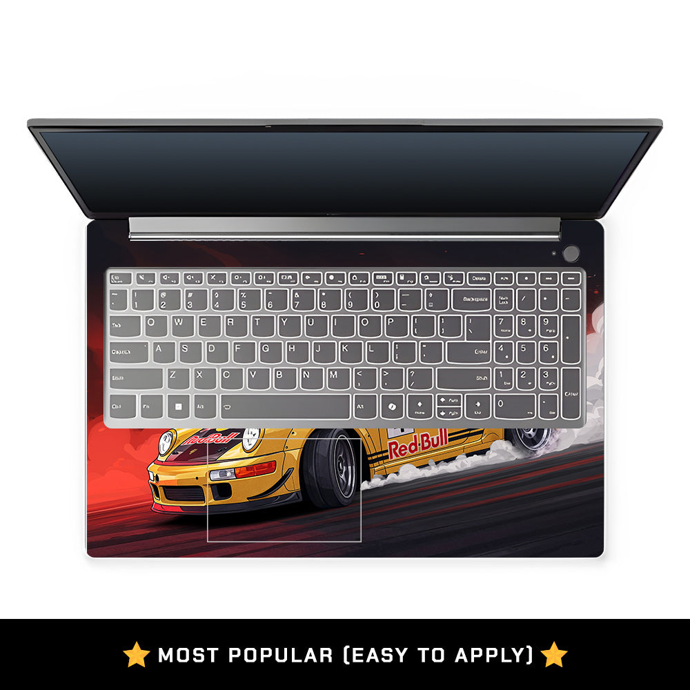 Porsche 911 Red Bull Classic Racer Lenovo LOQ Essential 15IAX9E Laptop Skin