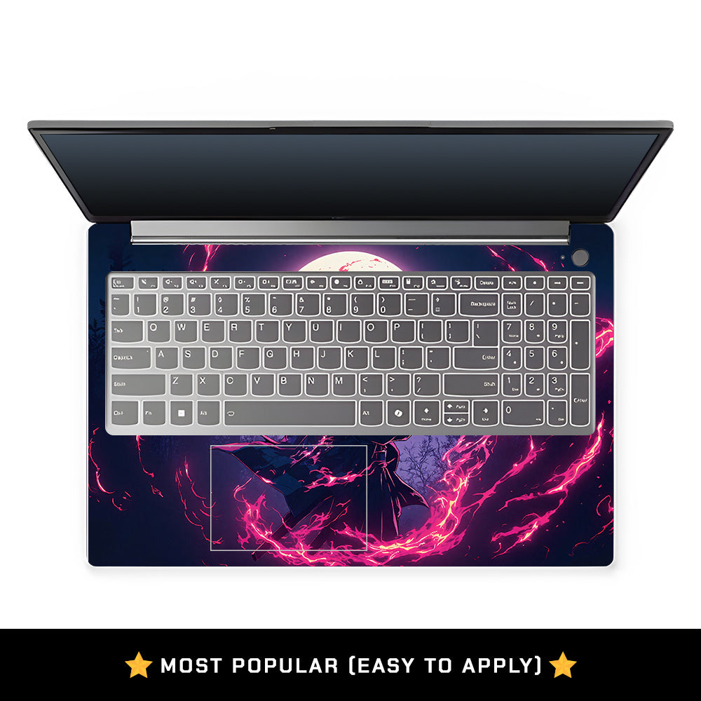 Ember Anime Swordsman Lenovo LOQ Essential 15IAX9E Laptop Skin