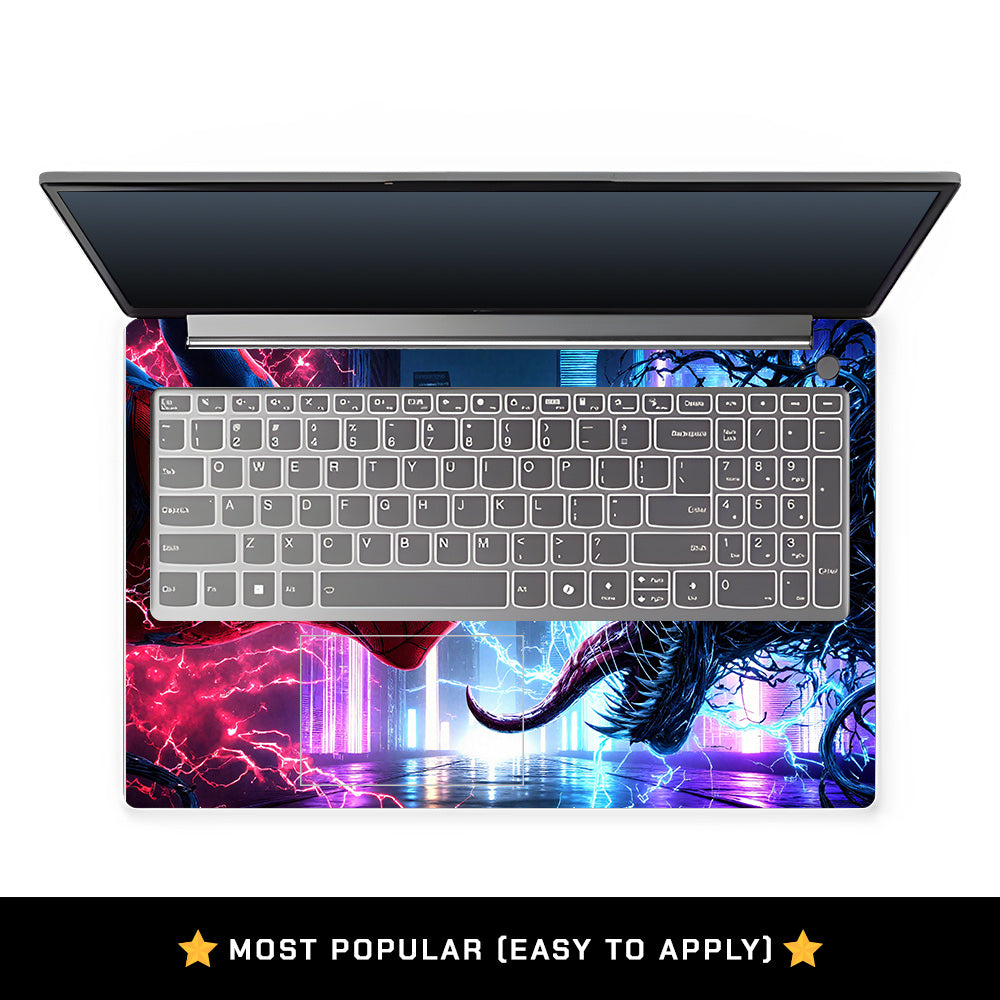 Web Hero Showdown Lenovo LOQ Essential 15IAX9E Laptop Skin