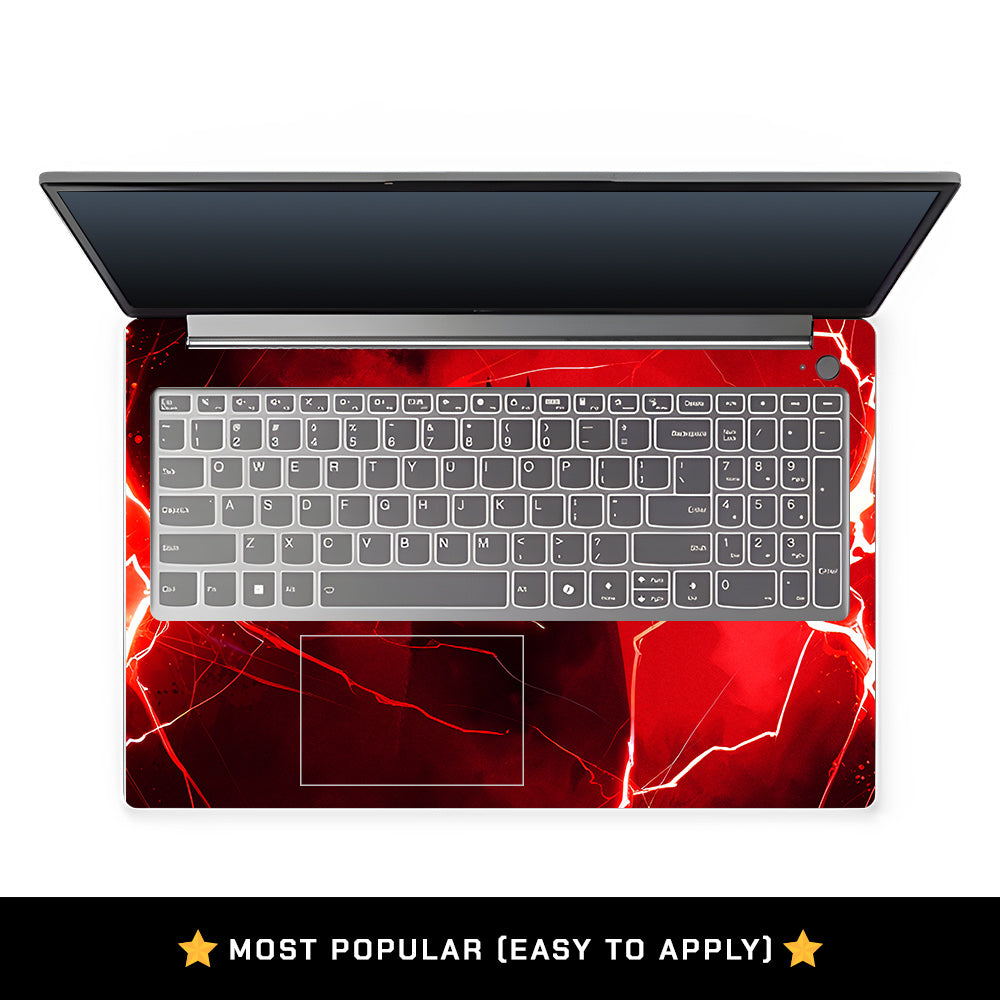 Red Dark Vigilante Lenovo LOQ Essential 15IAX9E Laptop Skin