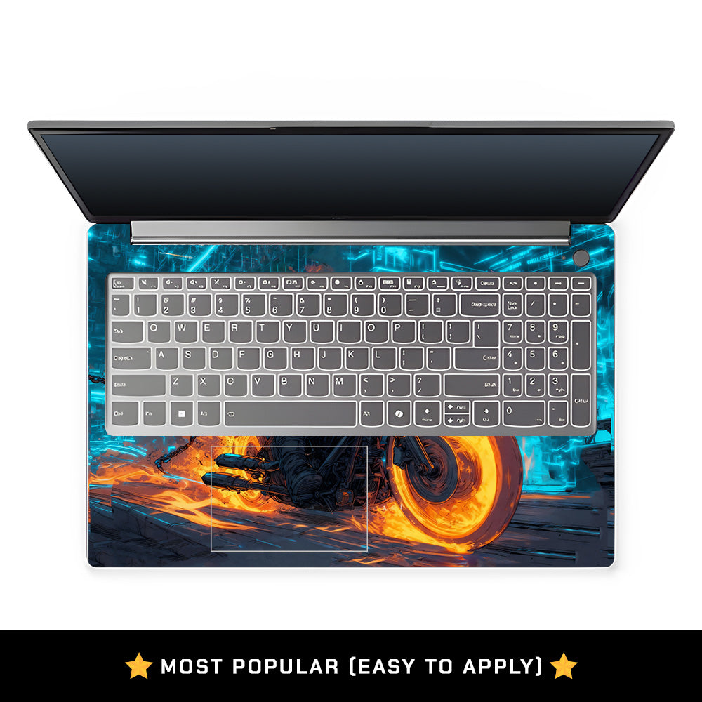 Hellfire Rider Lenovo LOQ Essential 15IAX9E Laptop Skin