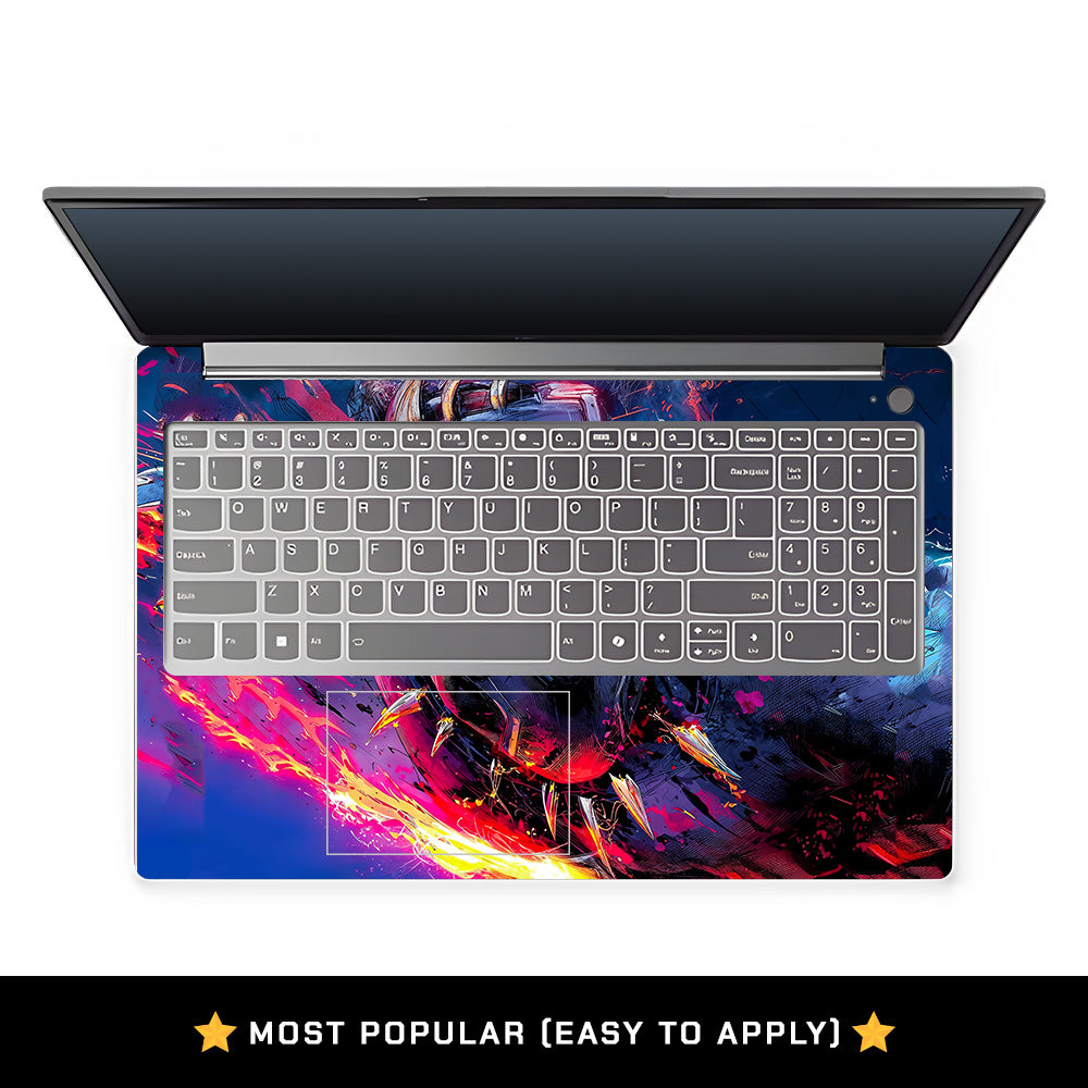 Vibranium Fury Wakandan Charge Lenovo LOQ Essential 15IAX9E  Laptop Skin