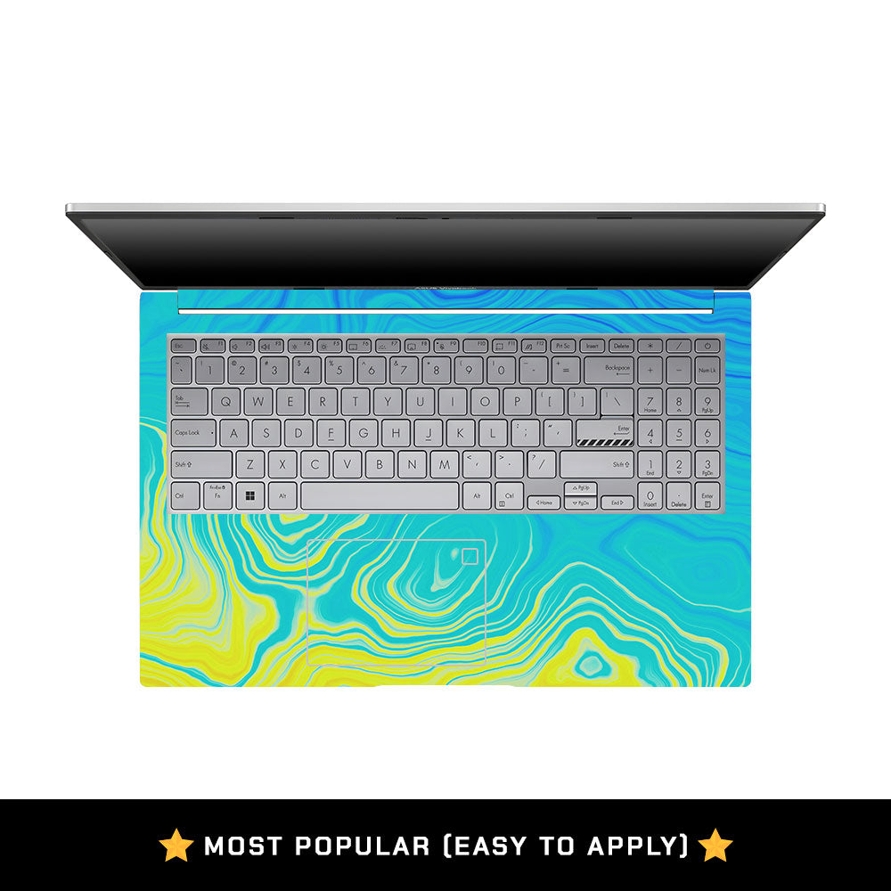 Ocean Gradient Waves Asus VivoBook 15 X1504VA Laptop Skin