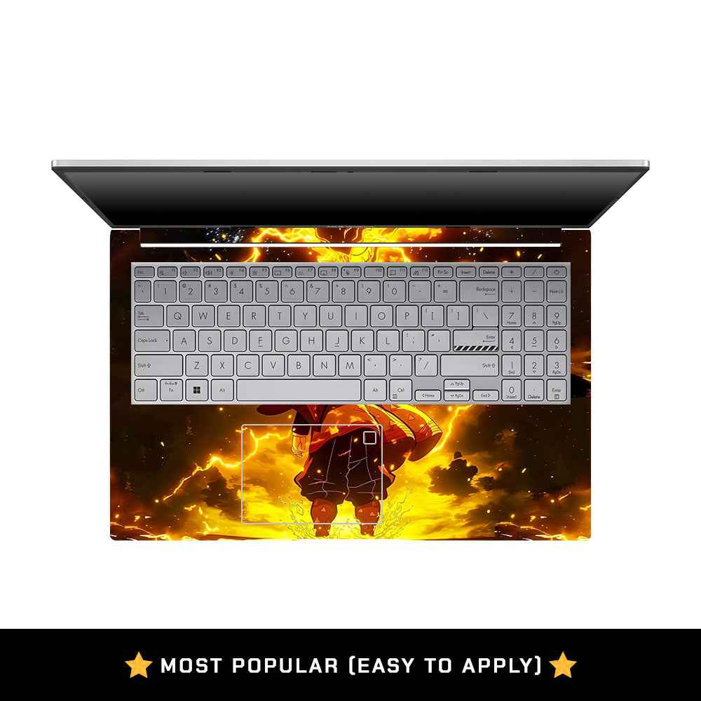 Zenitsu Lightning Strike Asus VivoBook 15 X1504VA Laptop Skin