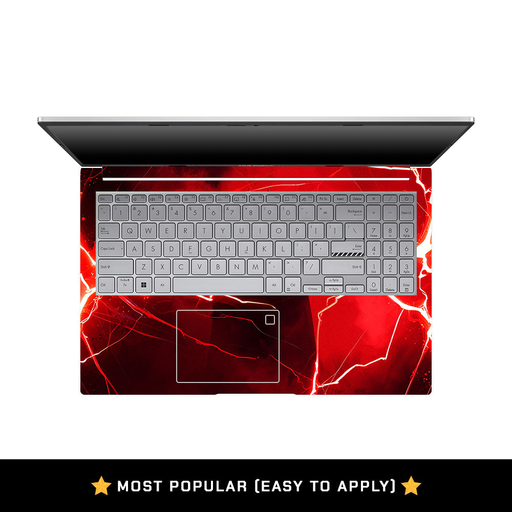 Red Rage Batman Asus VivoBook 15 X1504VA Laptop Skin