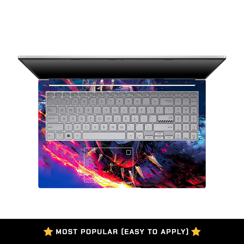 Vibranium Fury Wakandan Charge Asus VivoBook 15 X1504VA Laptop Skin