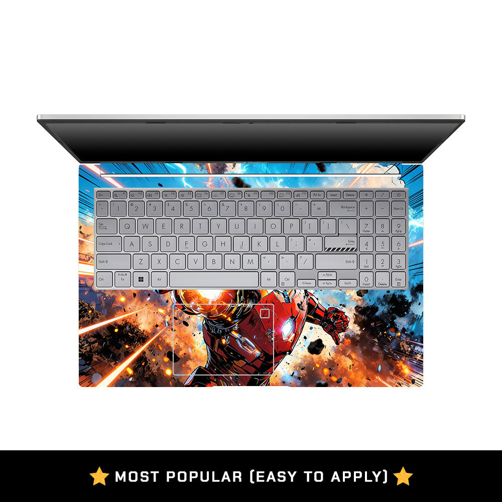 Iron Impact The Arc Reactor Asus VivoBook 15 X1504VA Laptop Skin