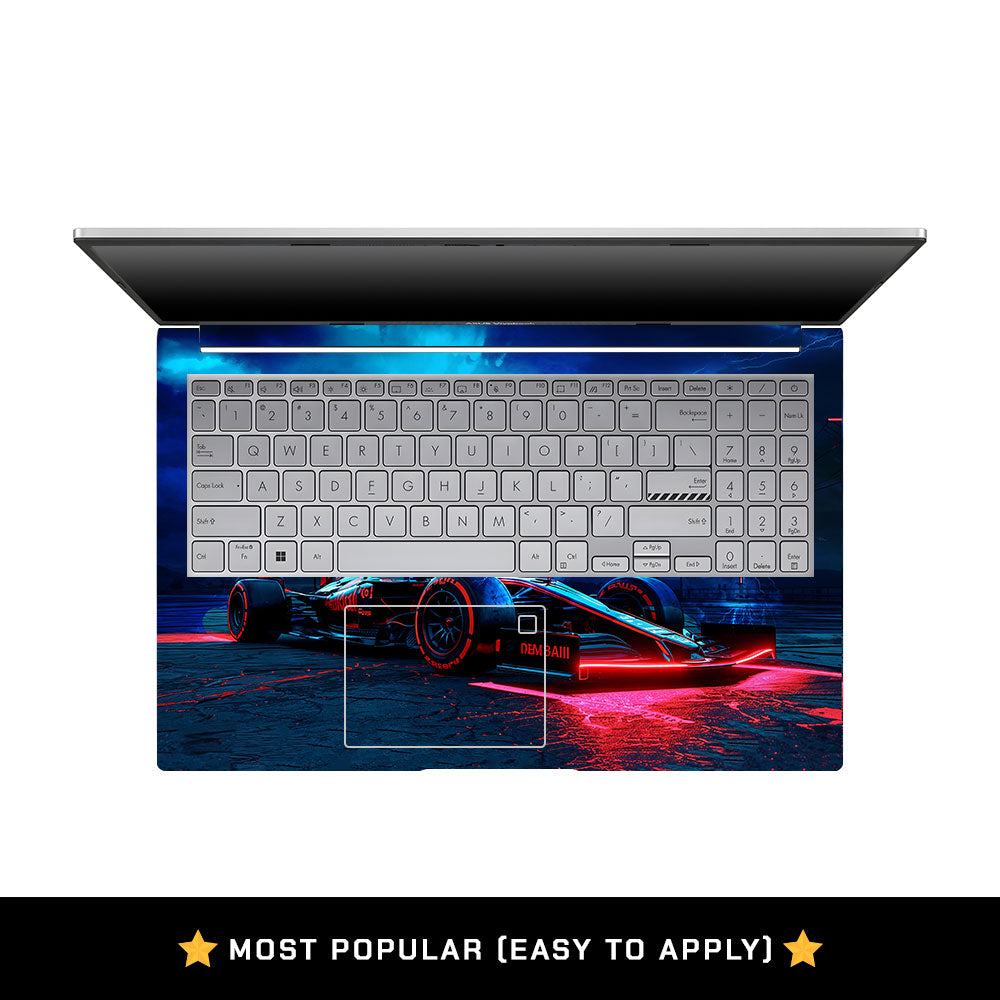 Fututristic Formula 1 Asus VivoBook 15 X1504VA Laptop Skin
