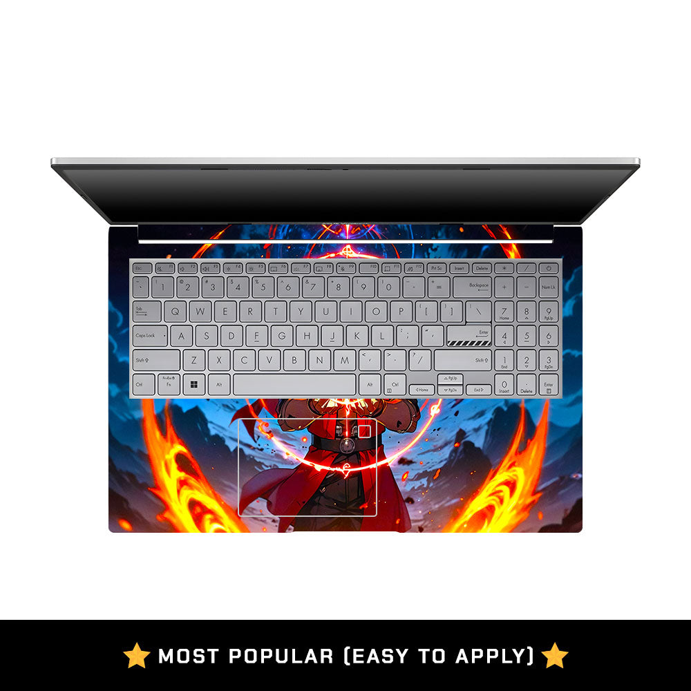 Anime Alchemist Warrior Asus VivoBook 15 X1504VA Laptop Skin