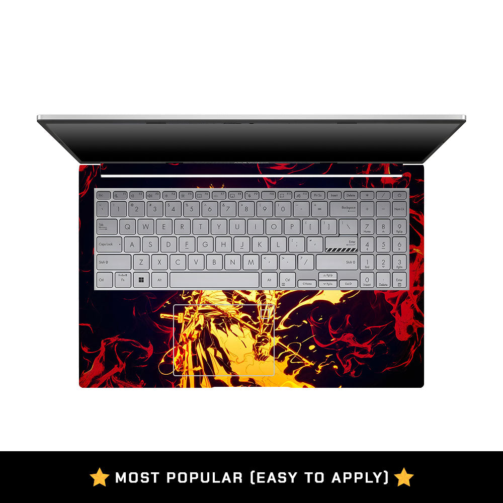 Bleach Ichigo Bankai Form Asus VivoBook 15 X1504VA Laptop Skin