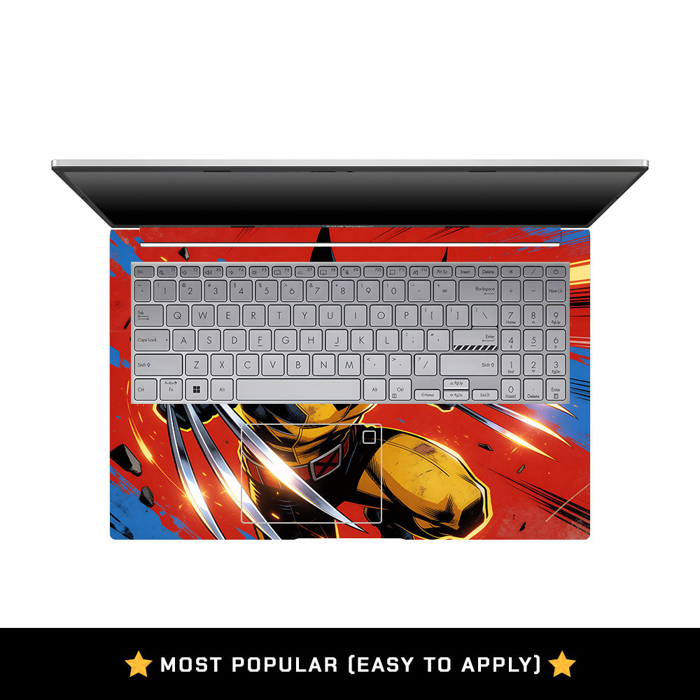 Claw Comic Hero Asus VivoBook 15 X1504VA Laptop Skin