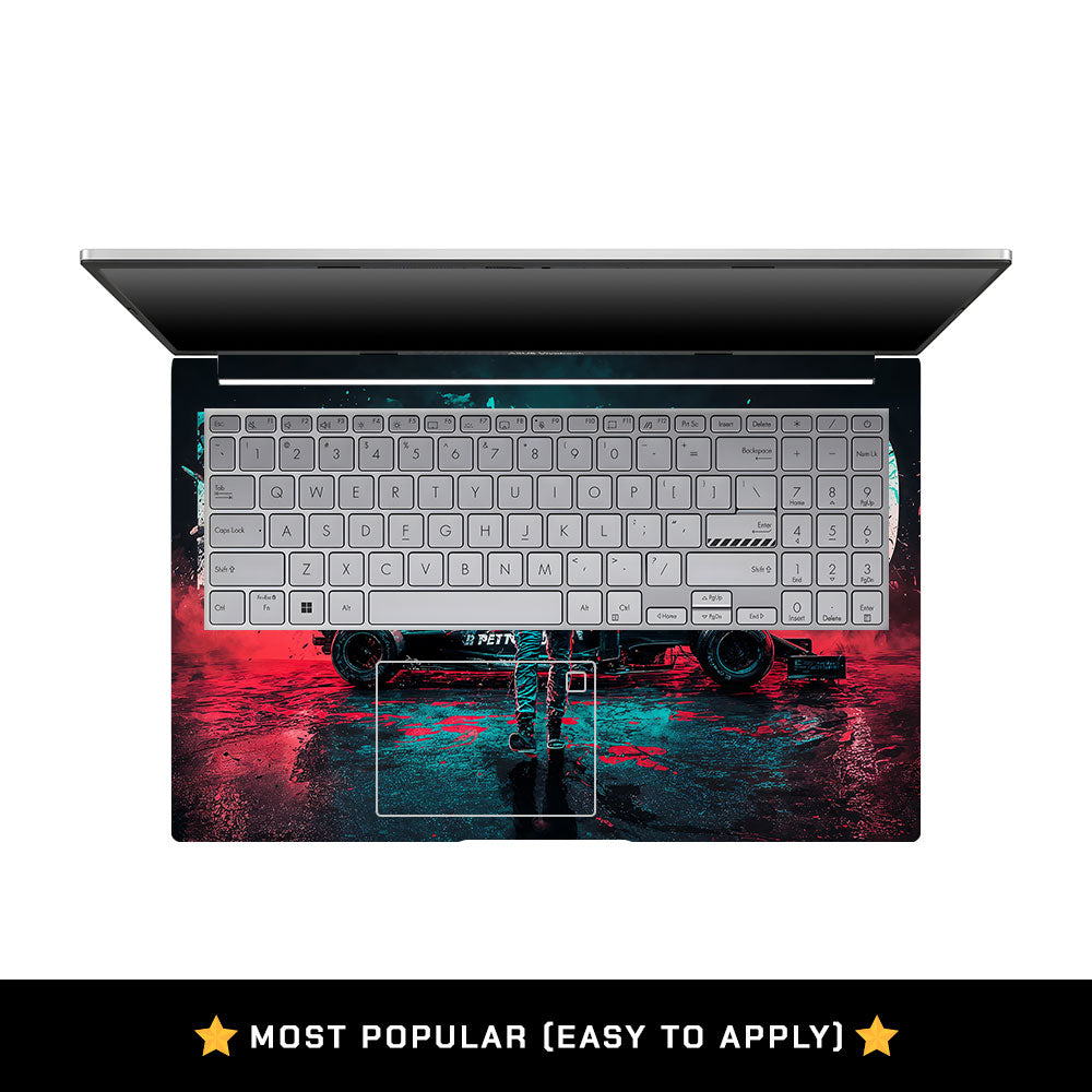 F1 Legend Racer Asus VivoBook 15 X1504VA Laptop Skin