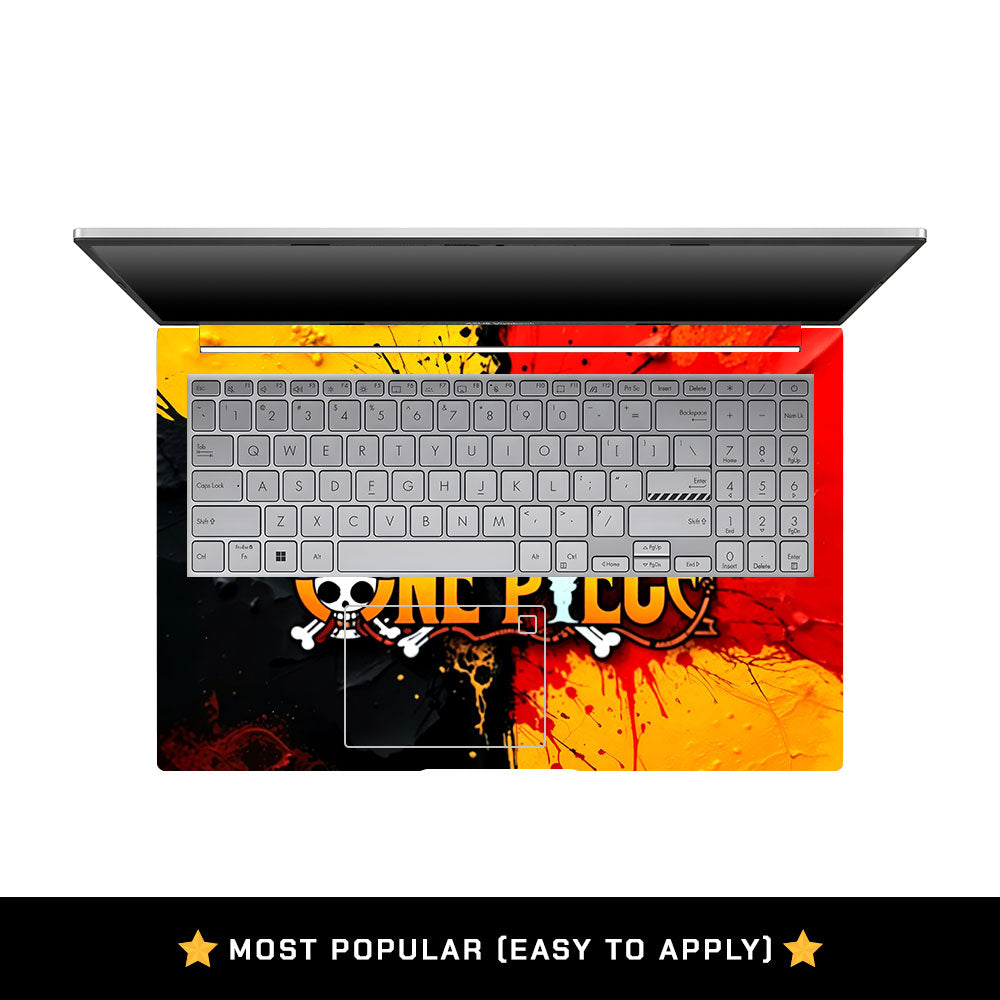 One Piece Paint Splash Asus VivoBook 15 X1504VA Laptop Skin