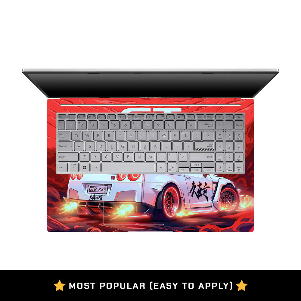 Turbo Street Racing Asus VivoBook 15 X1504VA Laptop Skin