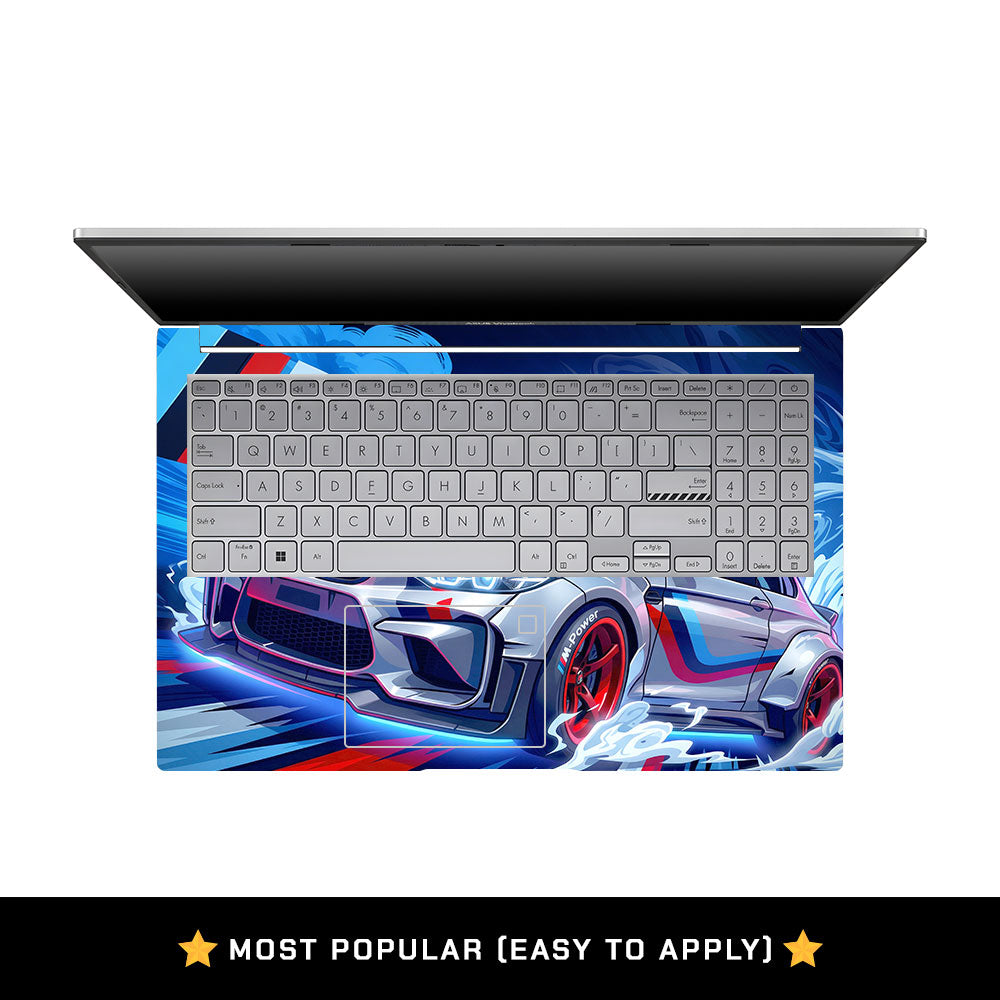 BMW M Performance Asus VivoBook 15 X1504VA Laptop Skin