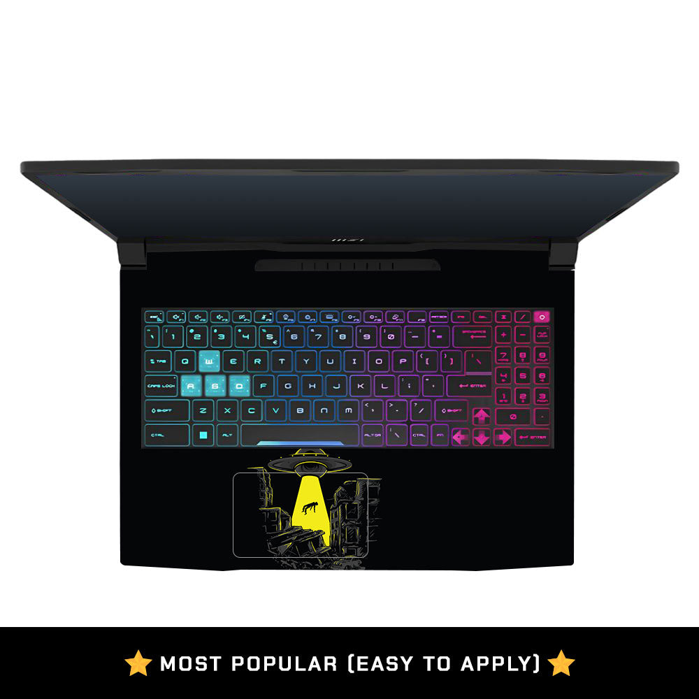 Alien Abduction MSI Katana 15 B13V Laptop Skin