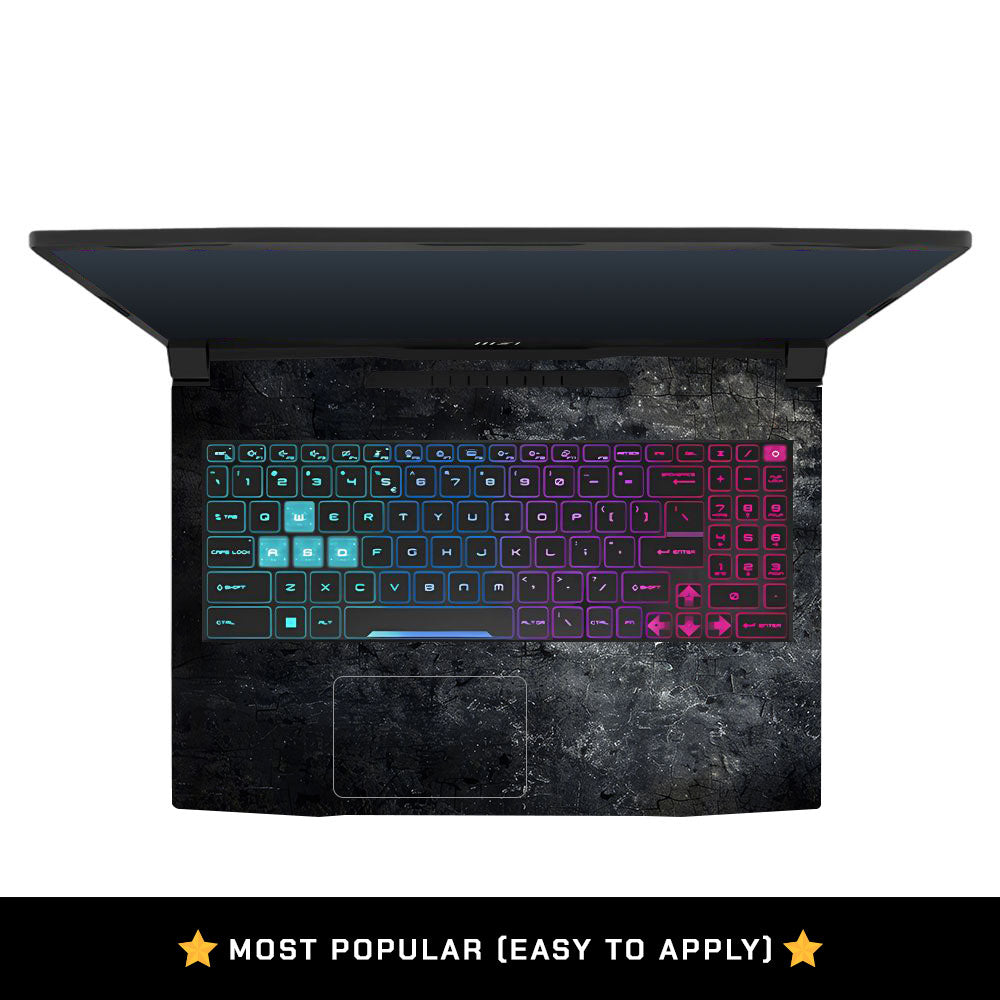 Dark Slate Armor MSI Katana 15 B13V Laptop Skin
