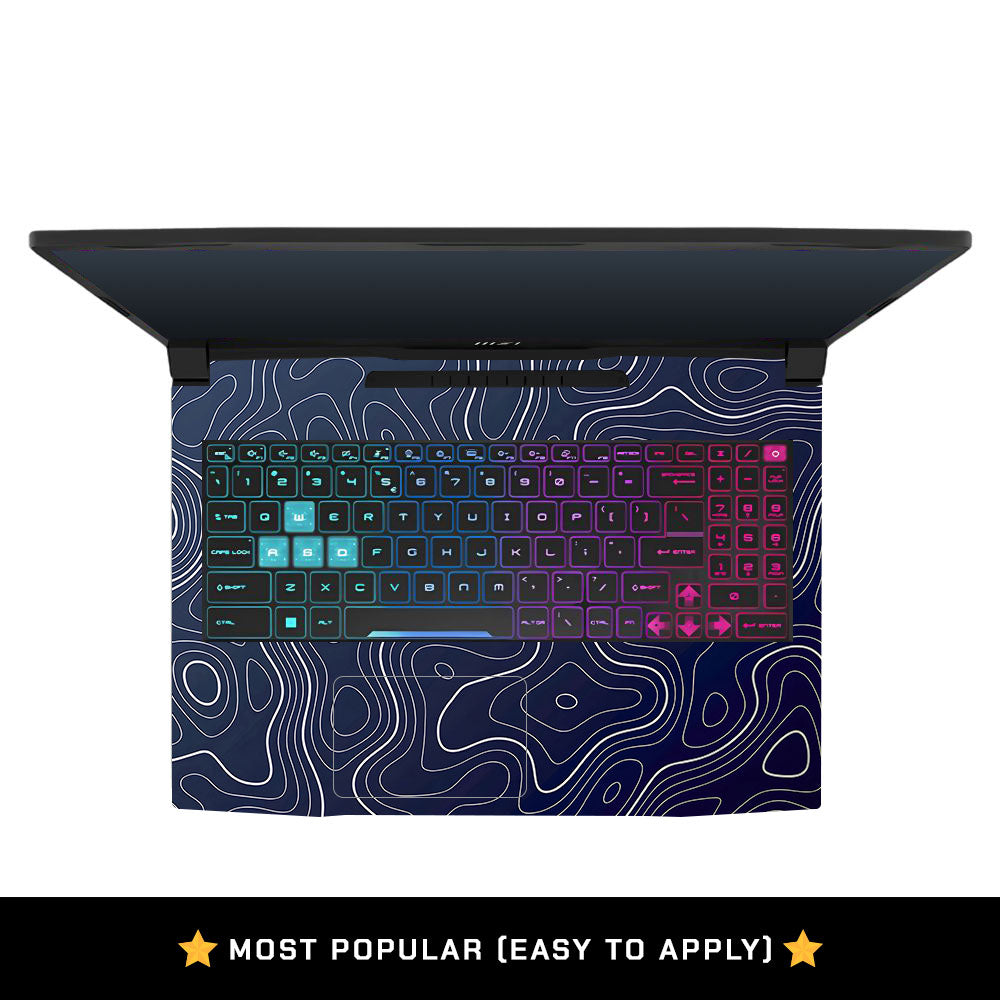 Fluid Lines Design MSI Katana 15 B13V Laptop Skin
