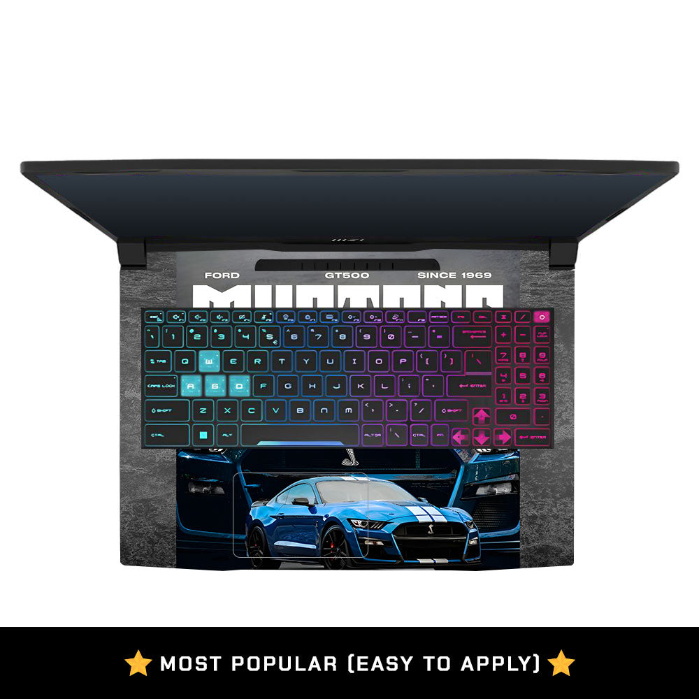 Racing Stripe Muscle MSI Katana 15 B13V Laptop Skin