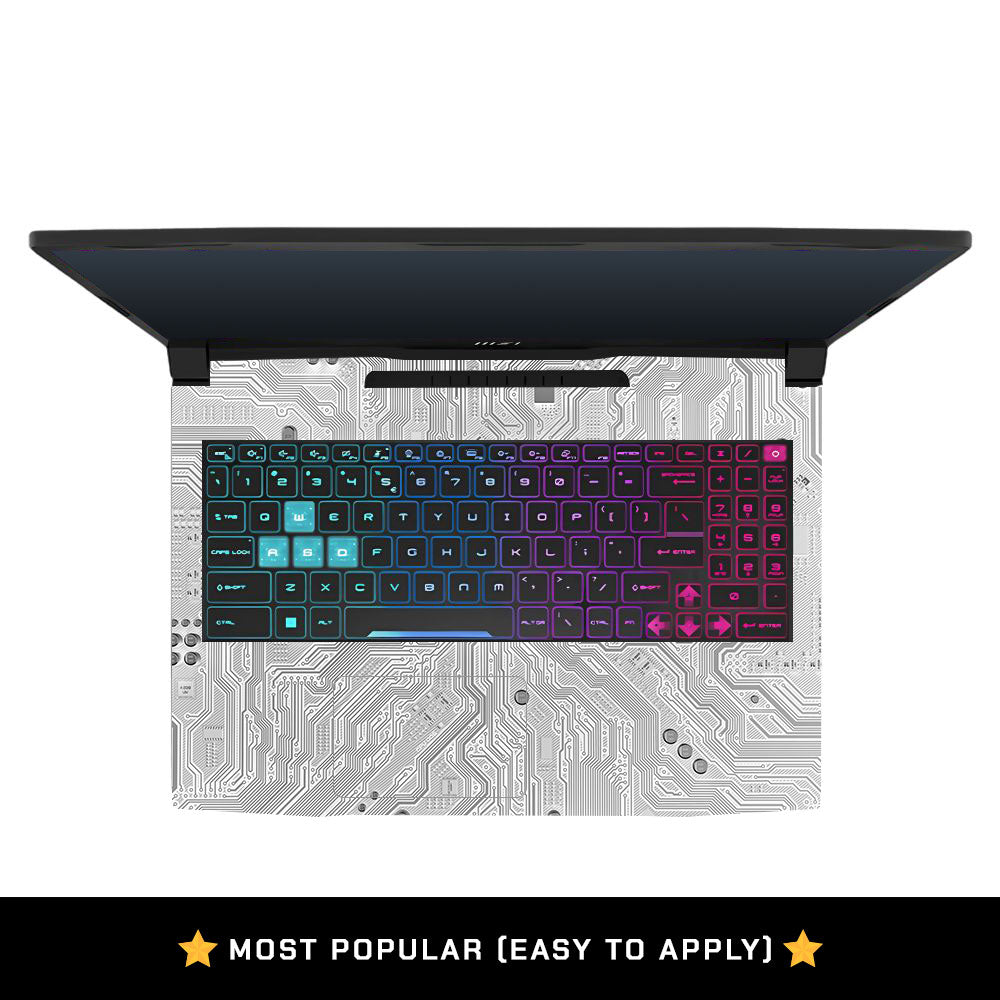 FOMO Circuit Light Mode MSI Katana 15 B13V Laptop Skin