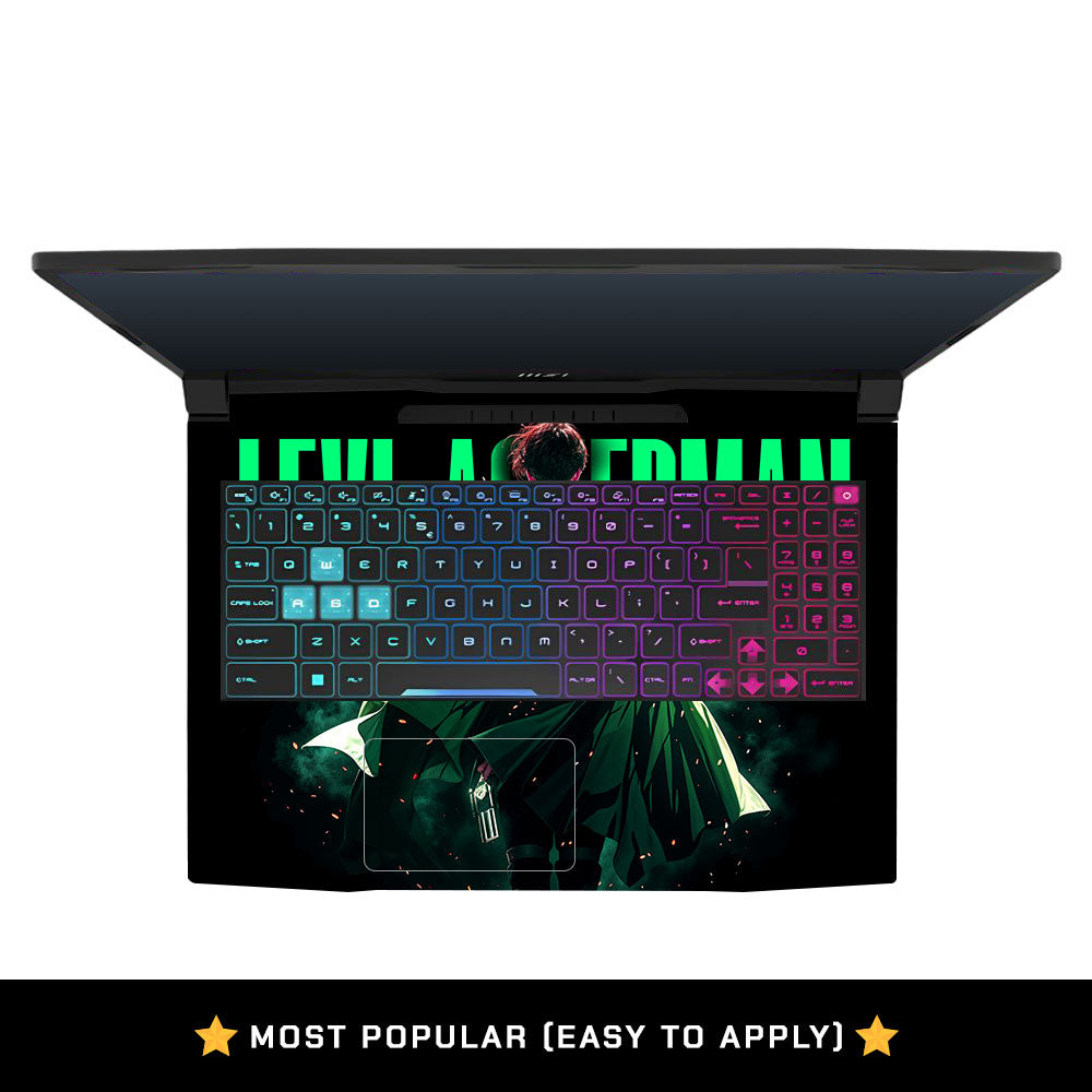 Dual Blade Warrior MSI Katana 15 B13V Laptop Skin