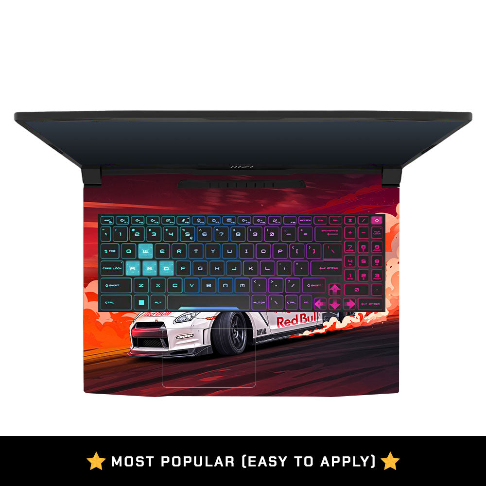 JDM Drift Fury MSI Katana 15 B13V Laptop Skin