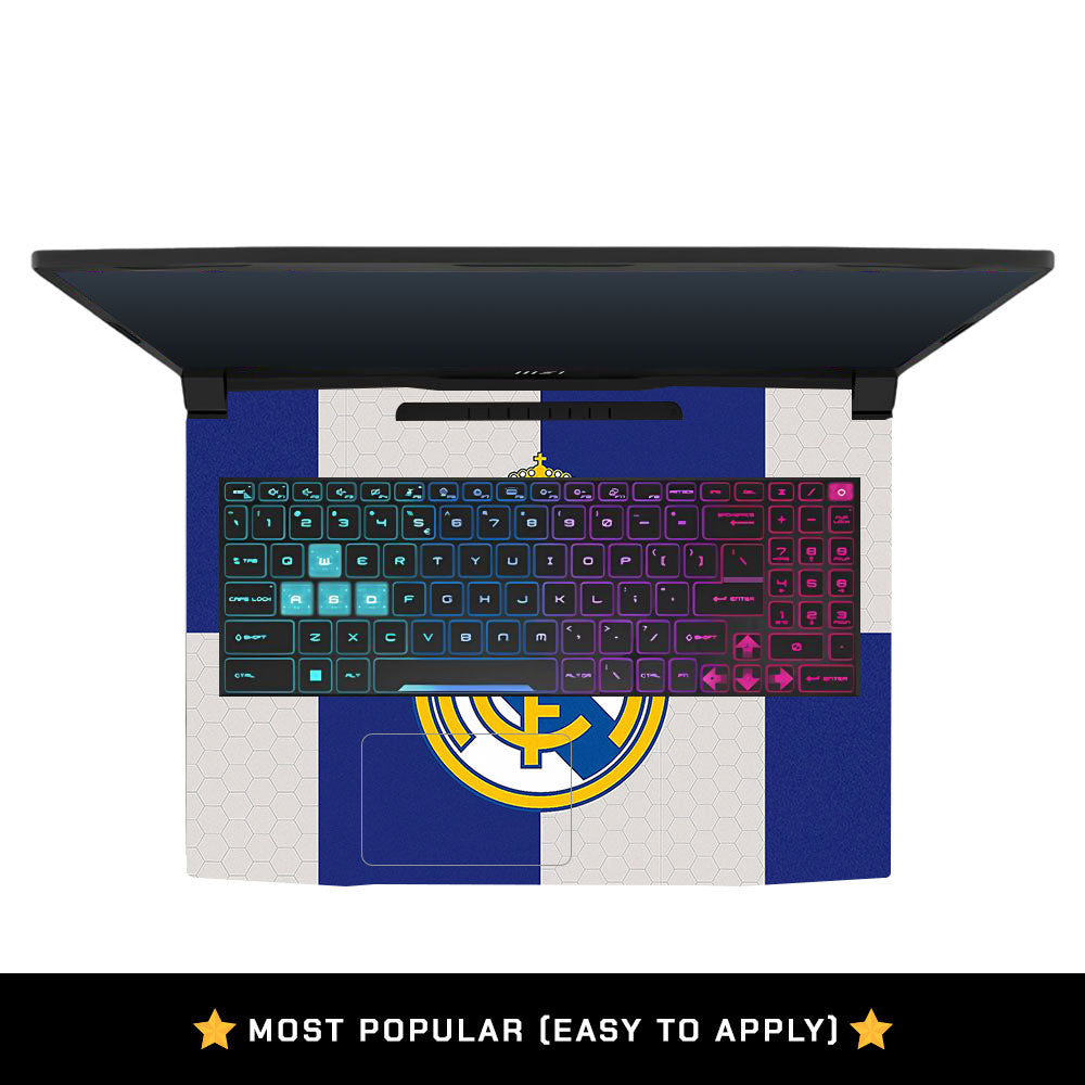 Royal Reign Real Madrid Glory MSI Katana 15 B13V Laptop Skin