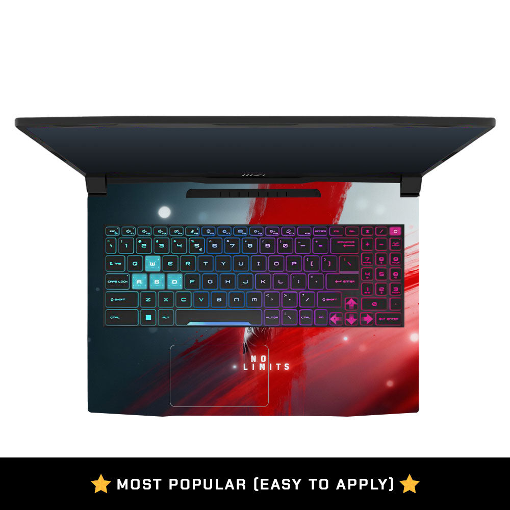 No Limits Ronaldo Spirit MSI Katana 15 B13V Laptop Skin