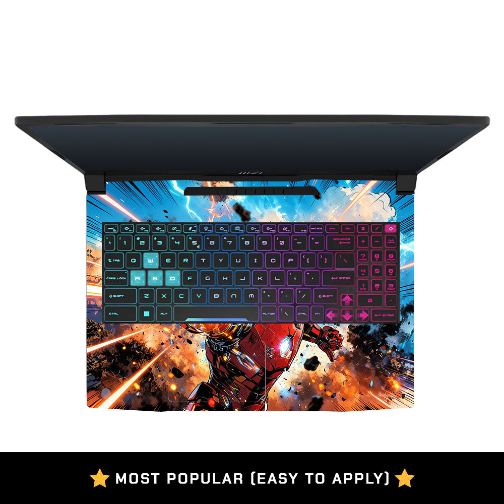 Iron Impact The Arc Reactor MSI Katana 15 B13V Laptop Skin